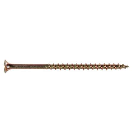 Hillman Hillman Fasteners 967603 0.25 Keg 2 in. x No. 6 Zinc & Yellow Dichromate All Purpose Wood Screw 196217
